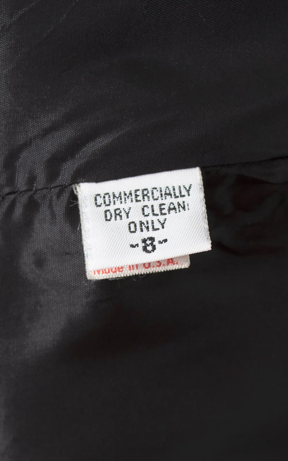 1980s ALBERT NIPON Black Silk Belted Coat | small