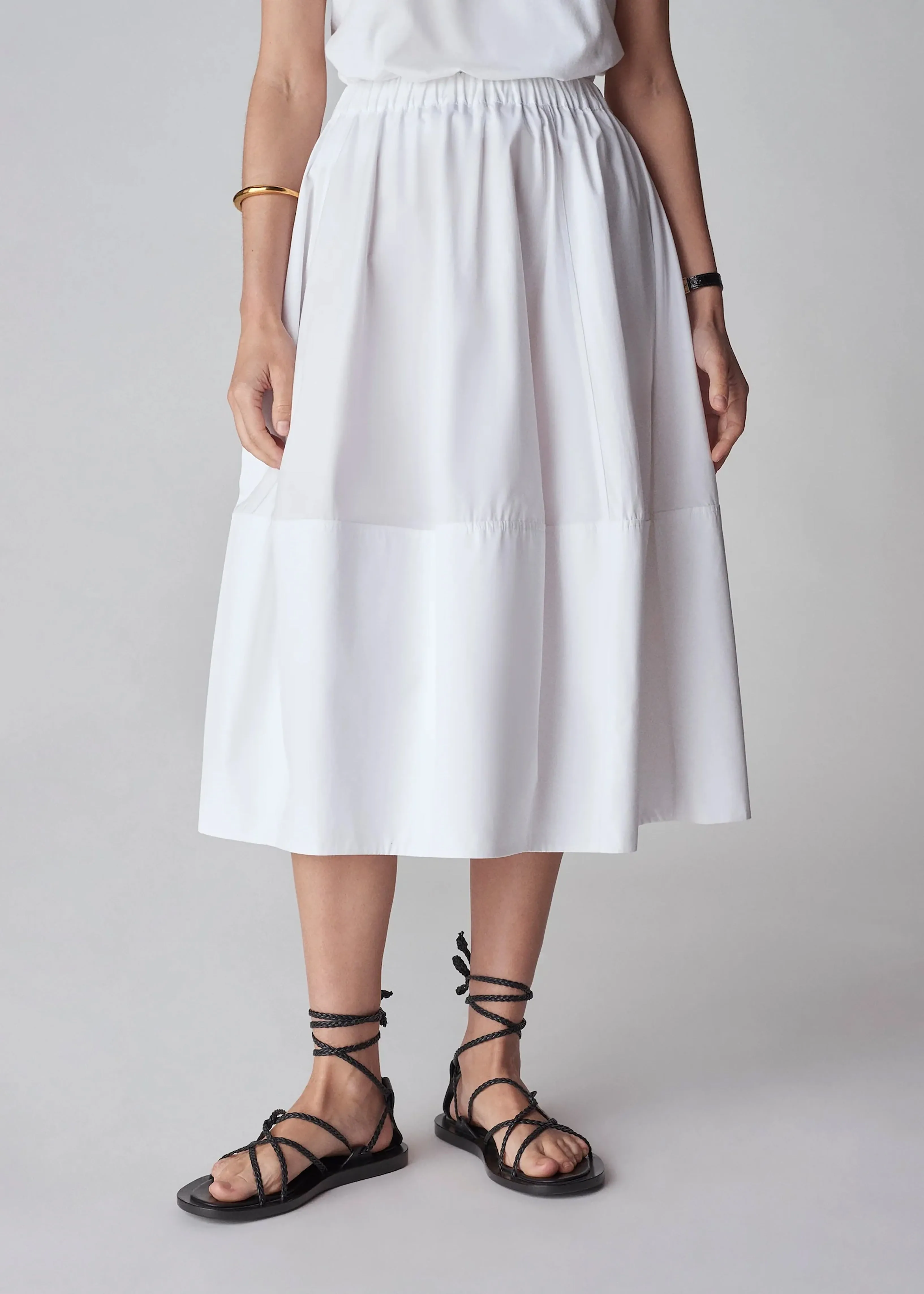 Bubble Skirt - White