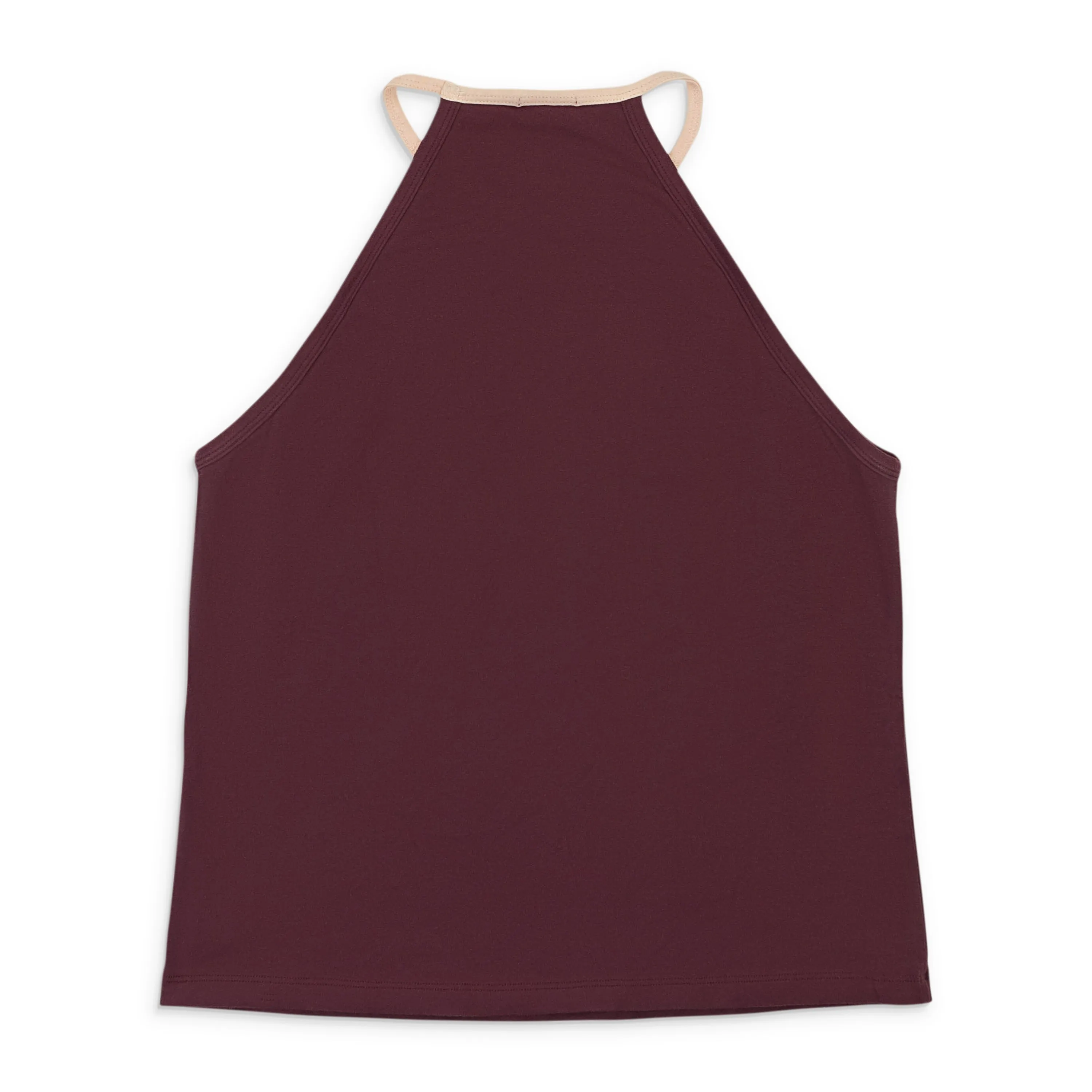 CALLIPYGIAN HALTER BURGUNDY TANK