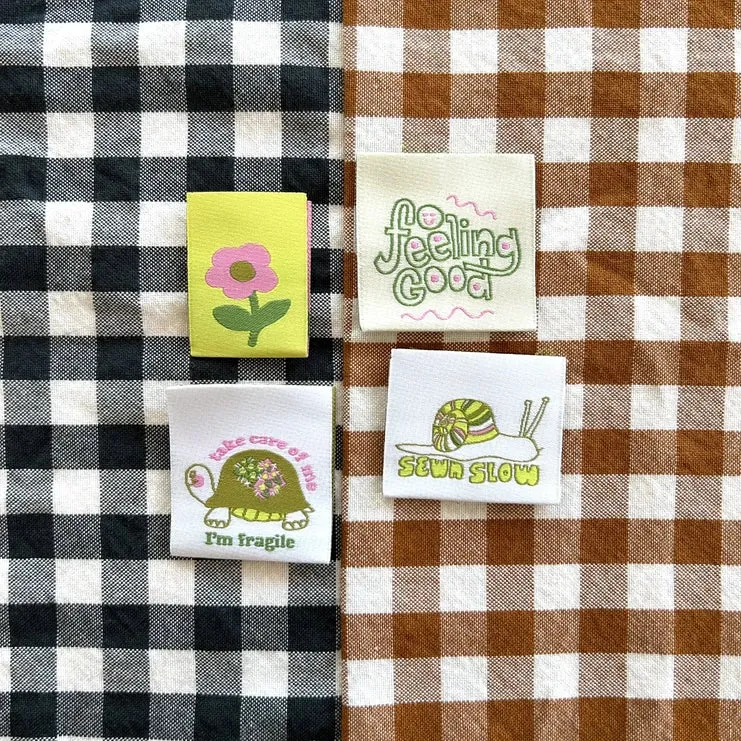 Cotton and Ochre - Self-Care Pack Woven Labels