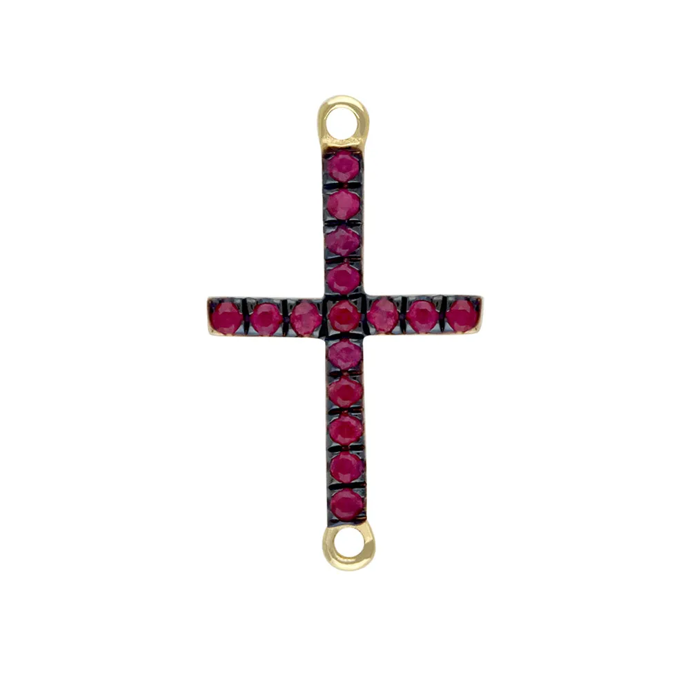 Diamond Cross Connector 7.50x10.50mm