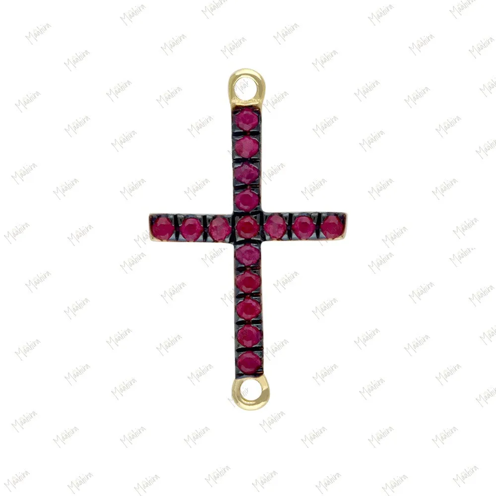Diamond Cross Connector 7.50x10.50mm