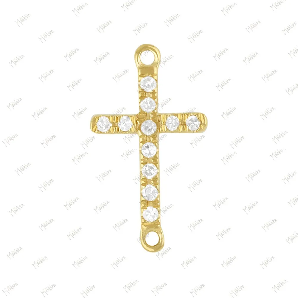 Diamond Cross Connector 7.50x10.50mm