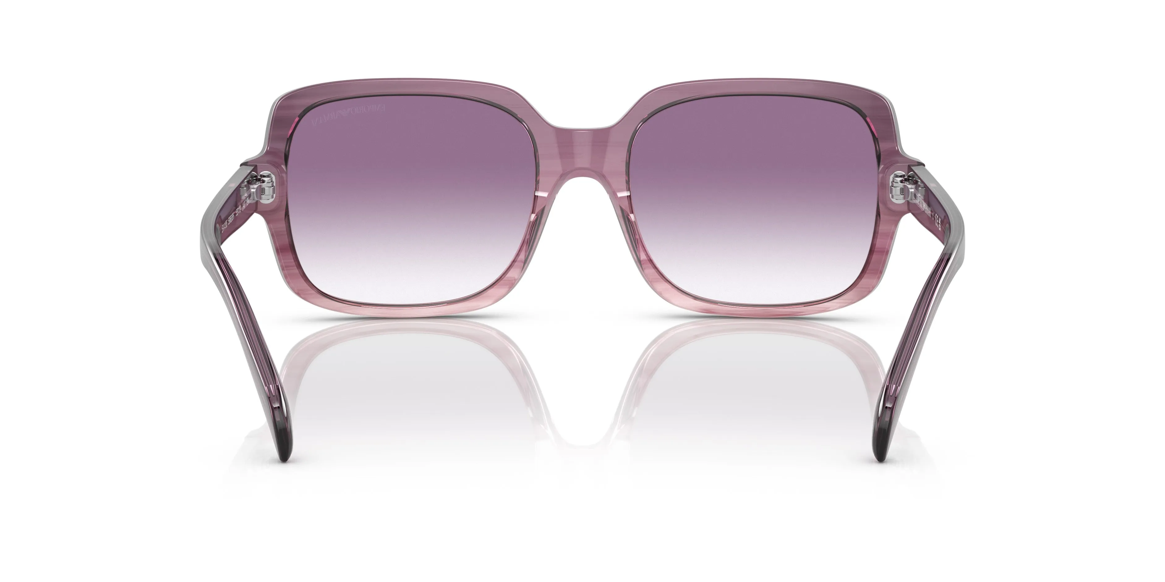 Emporio Armani 0EA4195 59668H Square Gradient violet Sunglasses