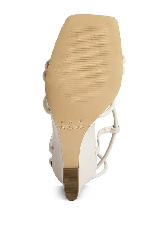 Gracie Ankle Strap Wedge Sandals