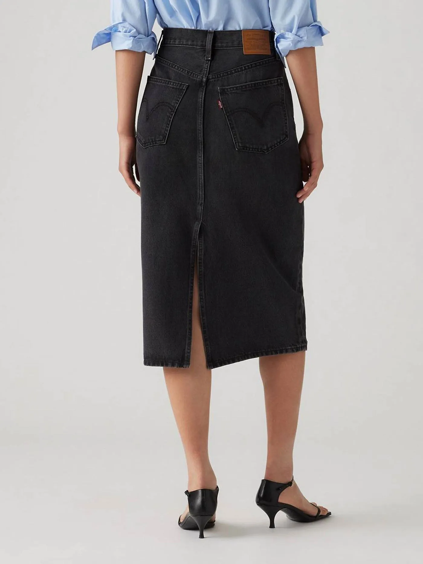 Hr Back Slit Open MInd Skirt