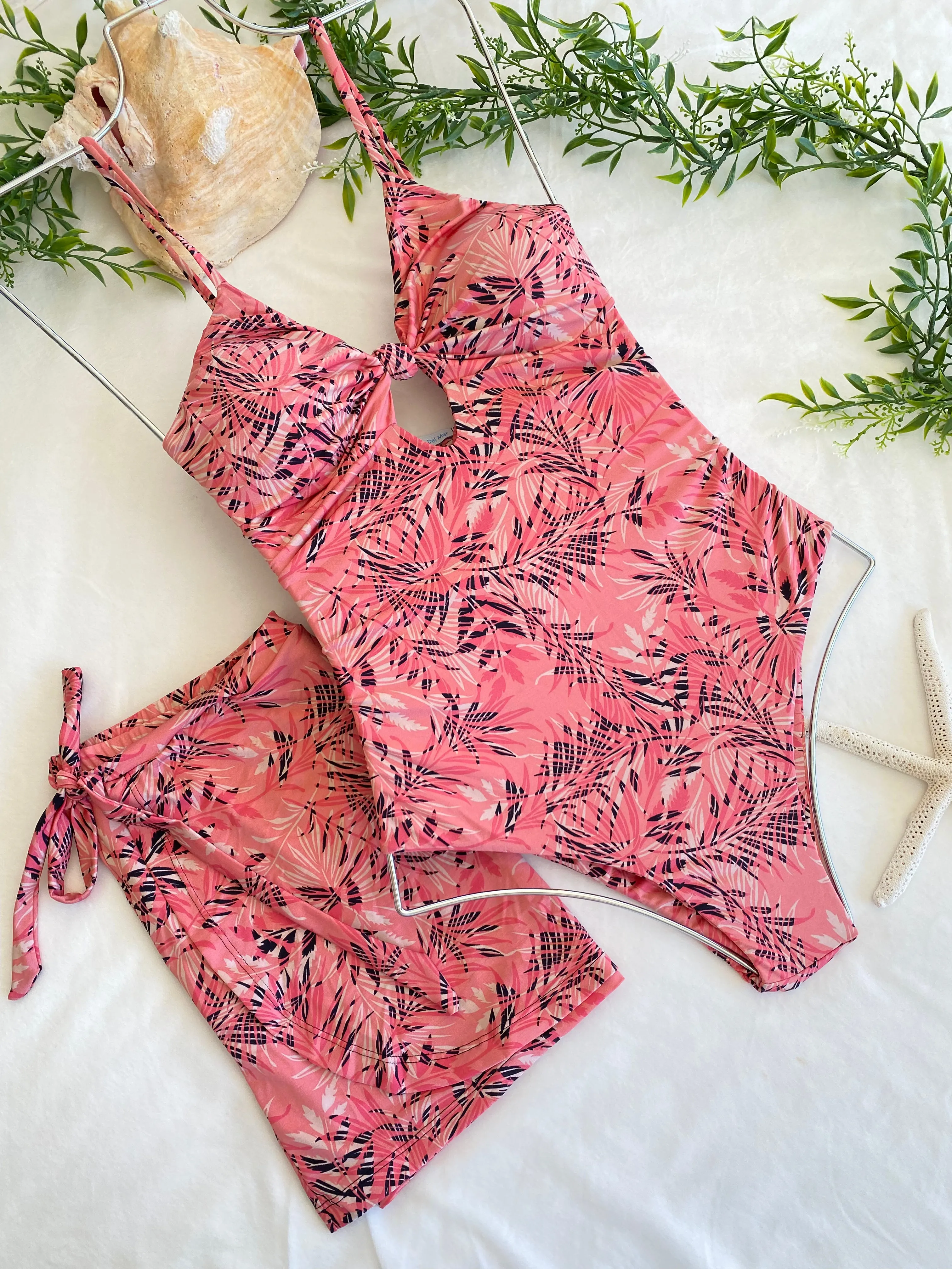 Knotted Swimsuit one piece
