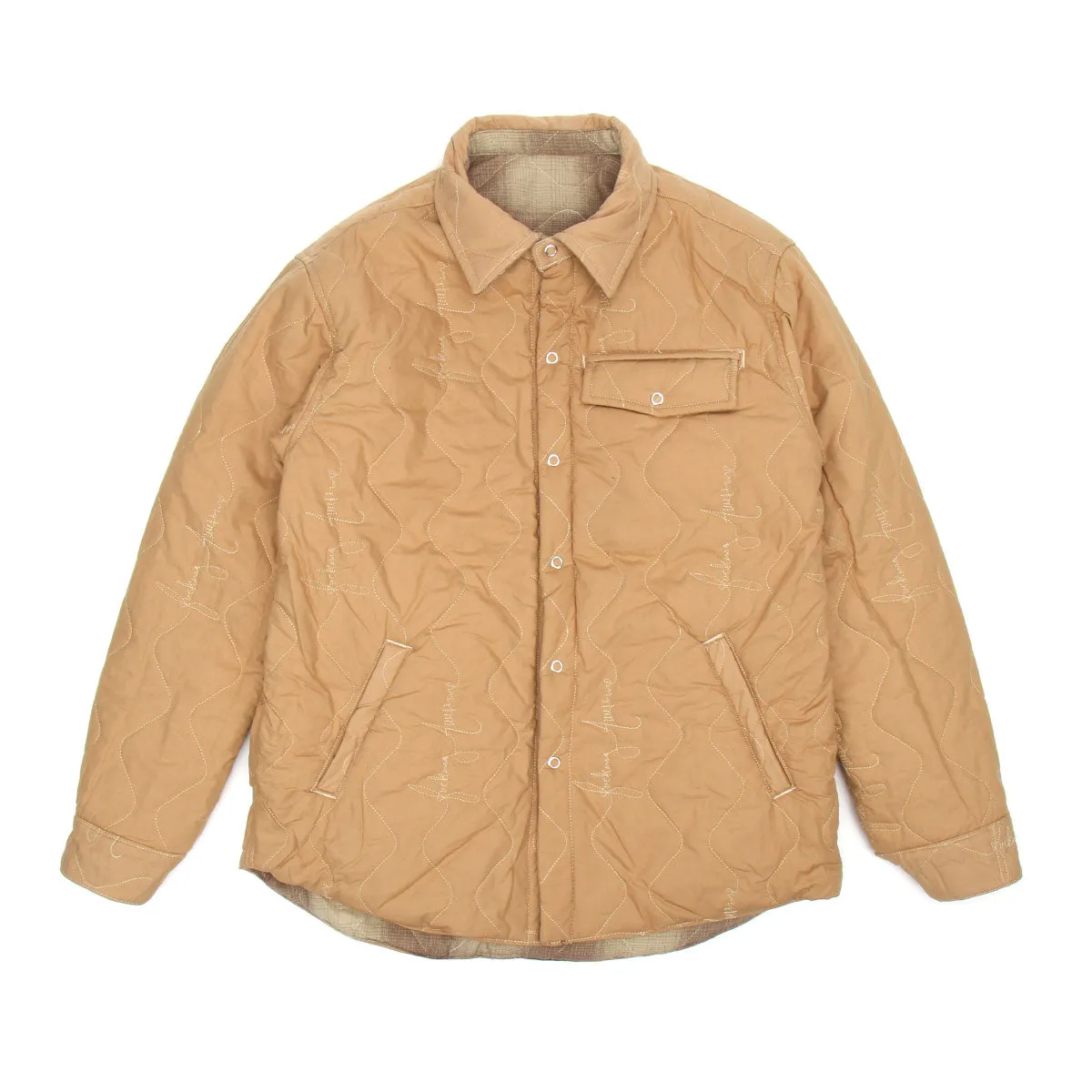 Lightweight Reversible Flannel Jacket