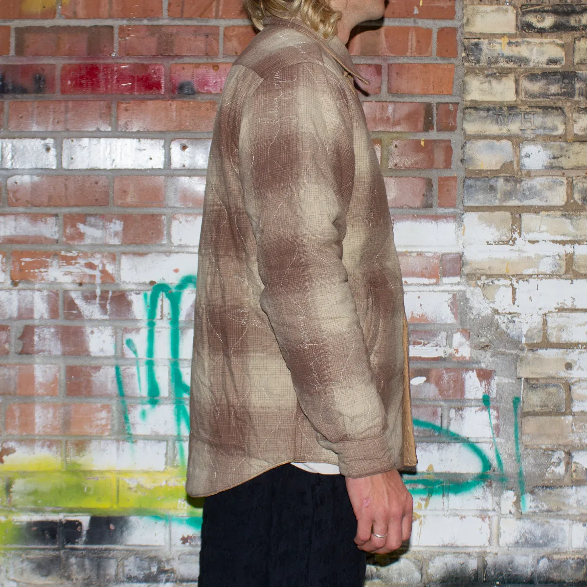Lightweight Reversible Flannel Jacket