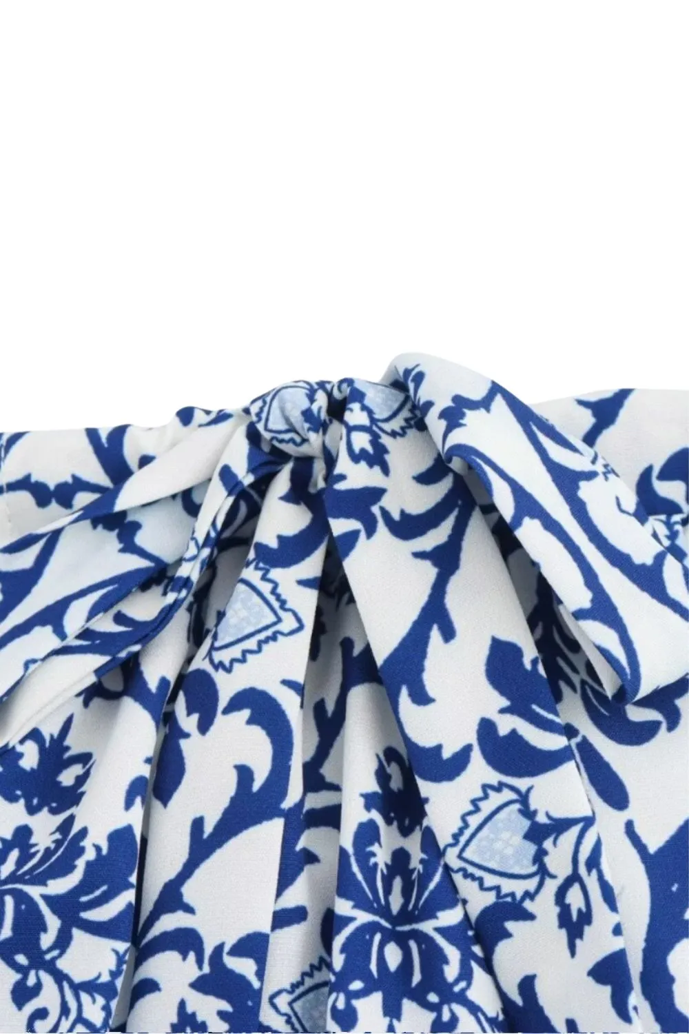 ‘Lily’ Halterneck Floral Print Dress