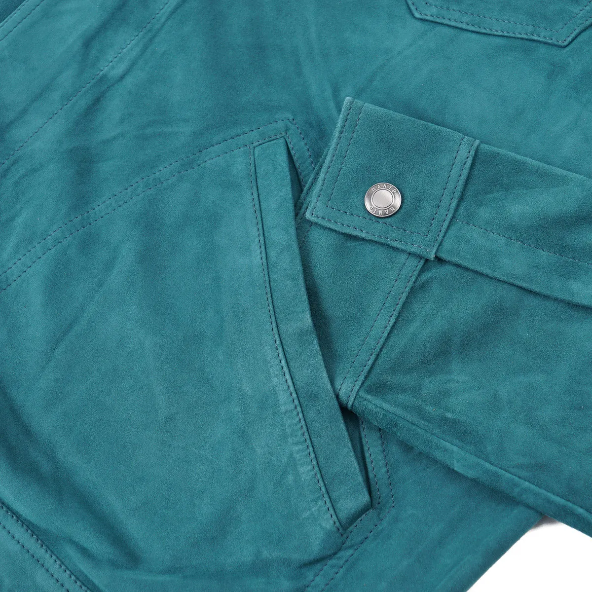 Manto Unlined Lambskin Suede Jacket