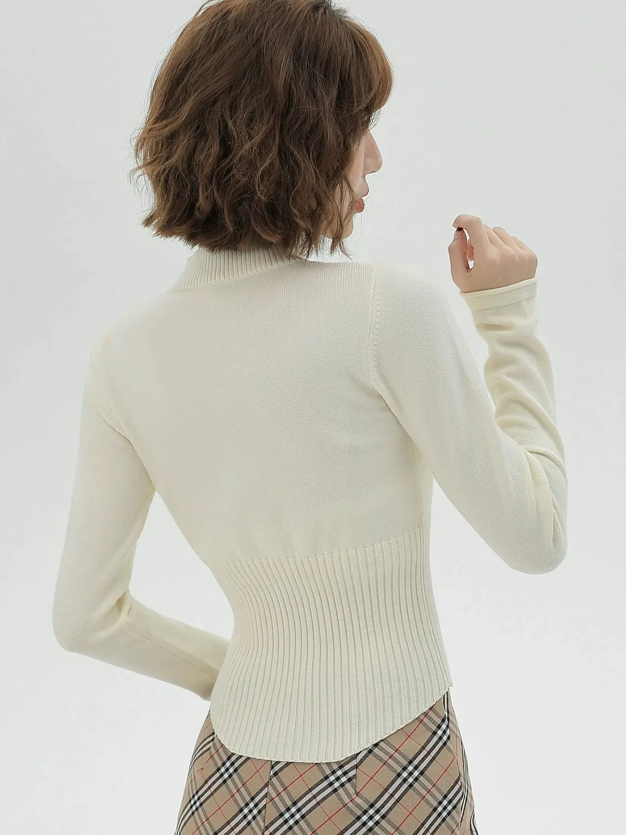 Slim Square Top Design Waist Neck Halter