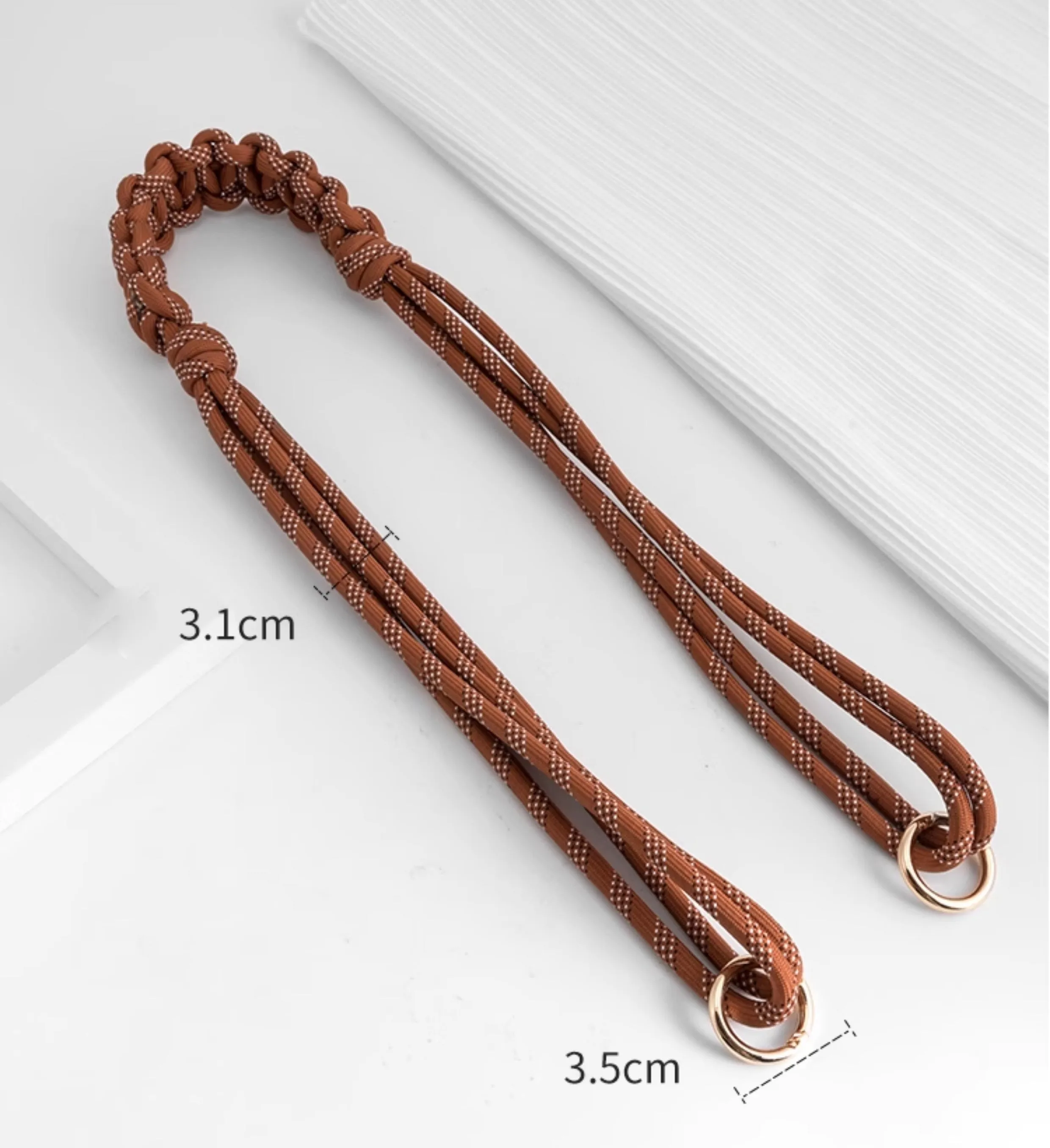 Style Woven Bag Strap – Adjustable Replacement Shoulder Strap for Le Pliage Totes
